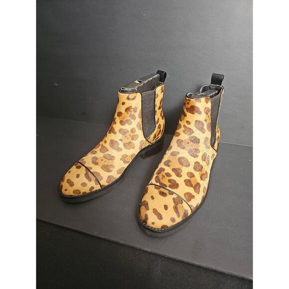 NWT Cole Haan Mara Grand Leopard Print Chelsea Boot 6.5 B - Picture 3 of 6